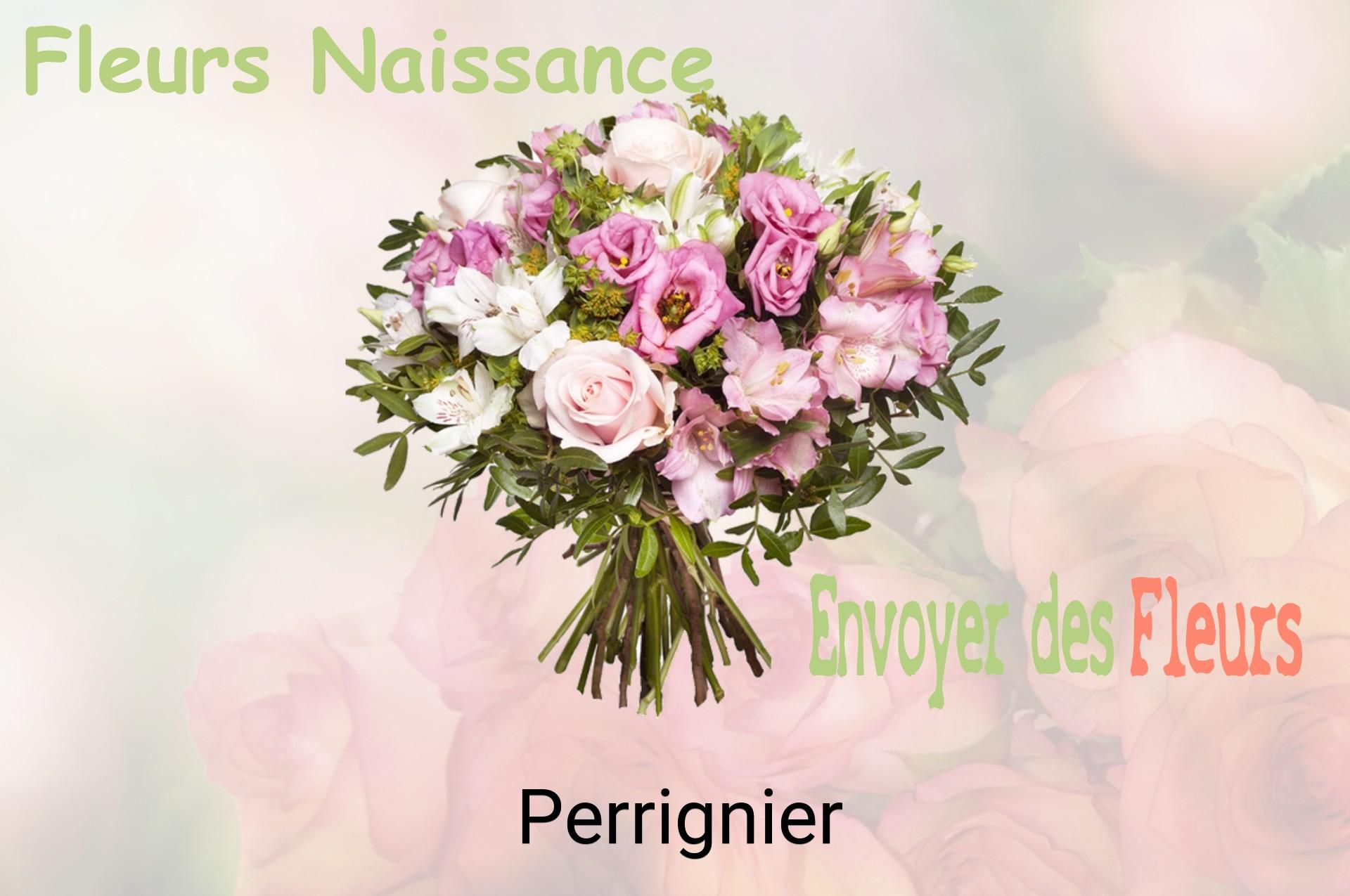 Bouquet de fleurs de naissance livré à Perrignier